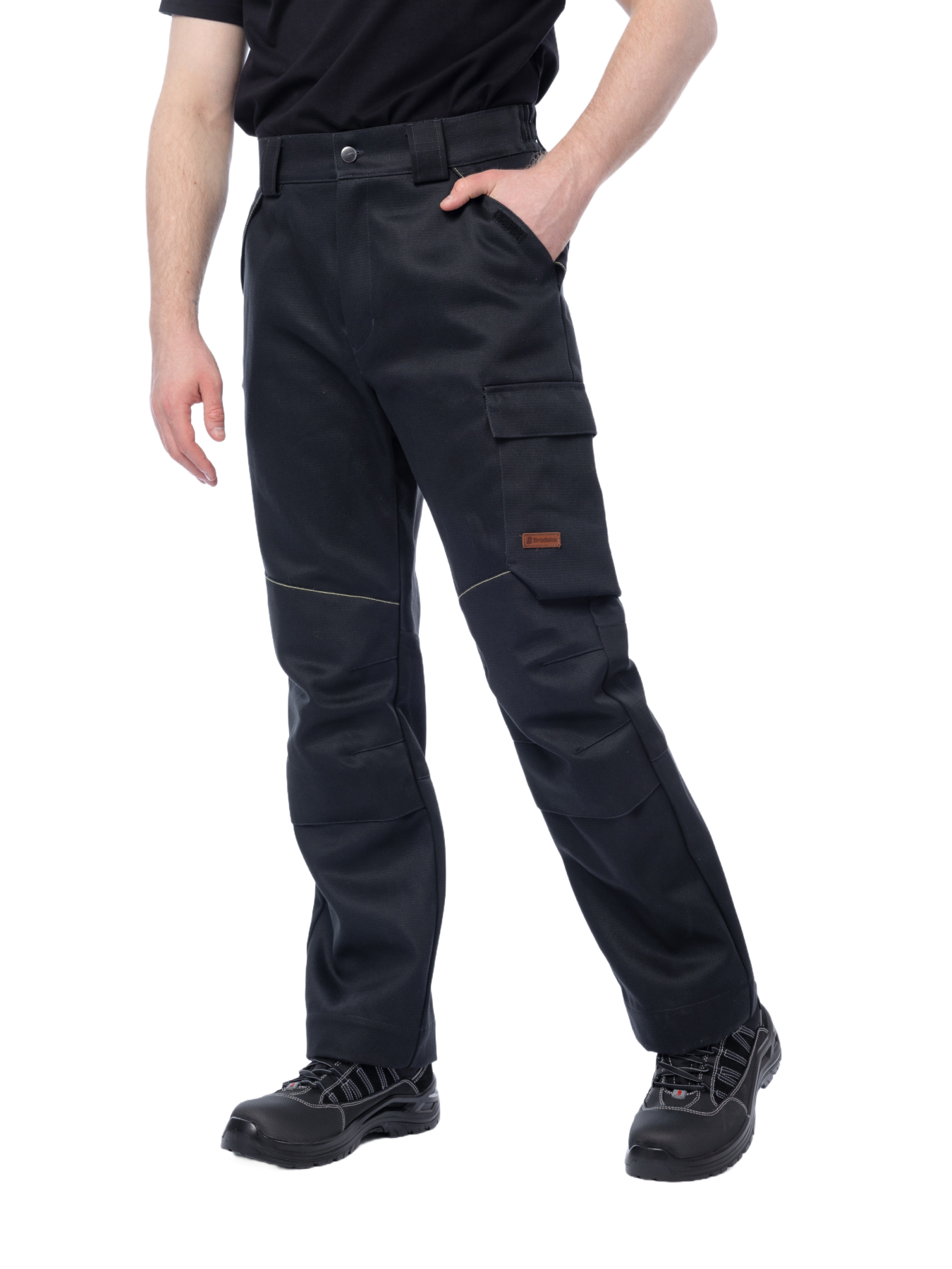 Брюки сварщика Brodeks FS38-02, черный