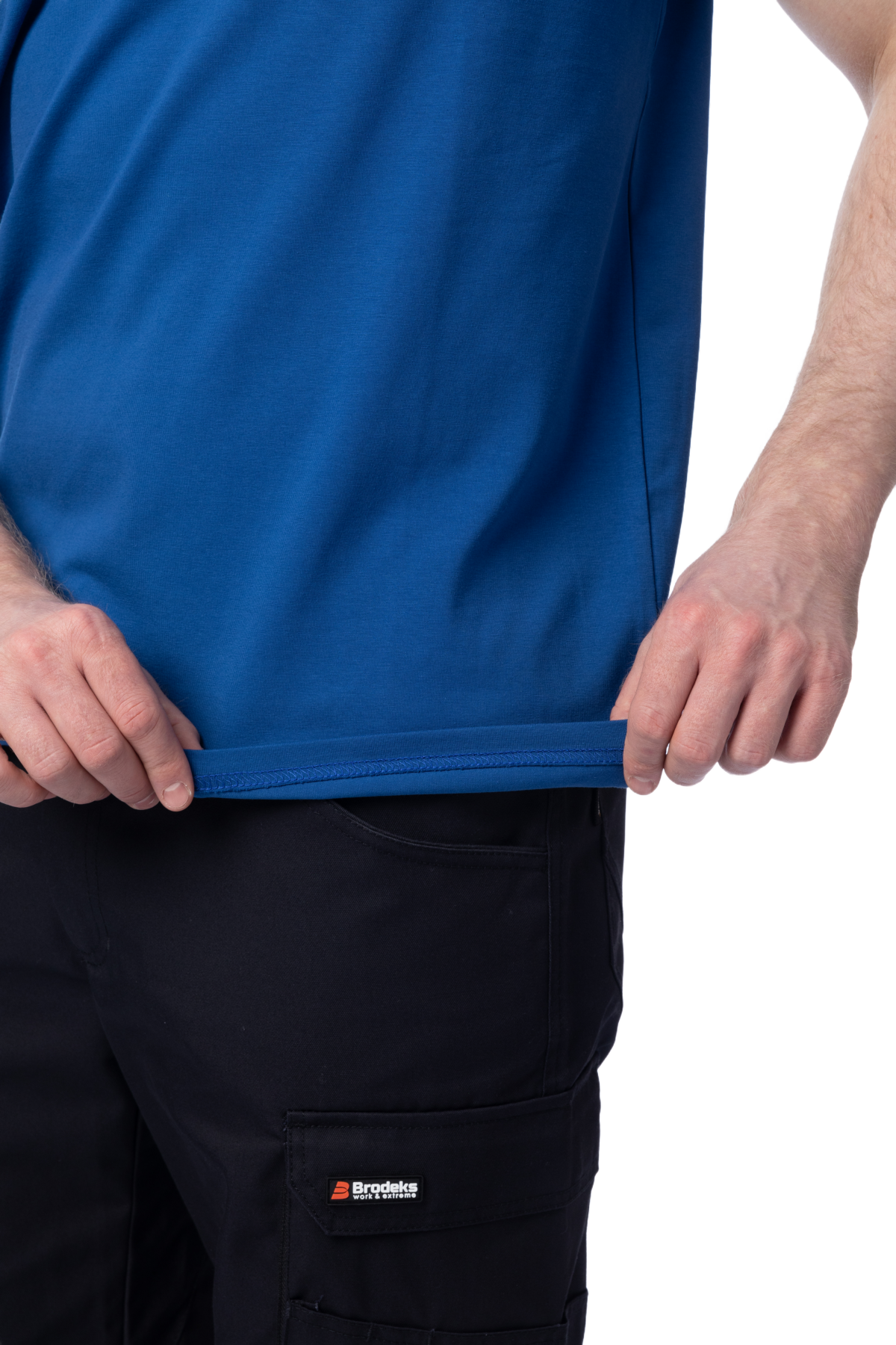 Футболка Brodeks KS712, синий