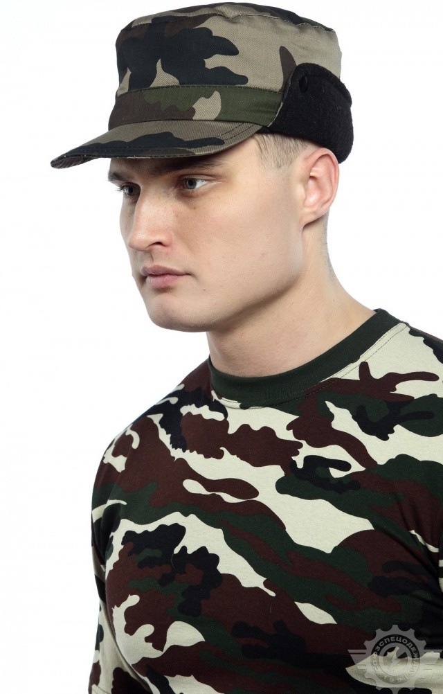 Кепи "Рейнджер" зимнее цвет камуфляж НАТО