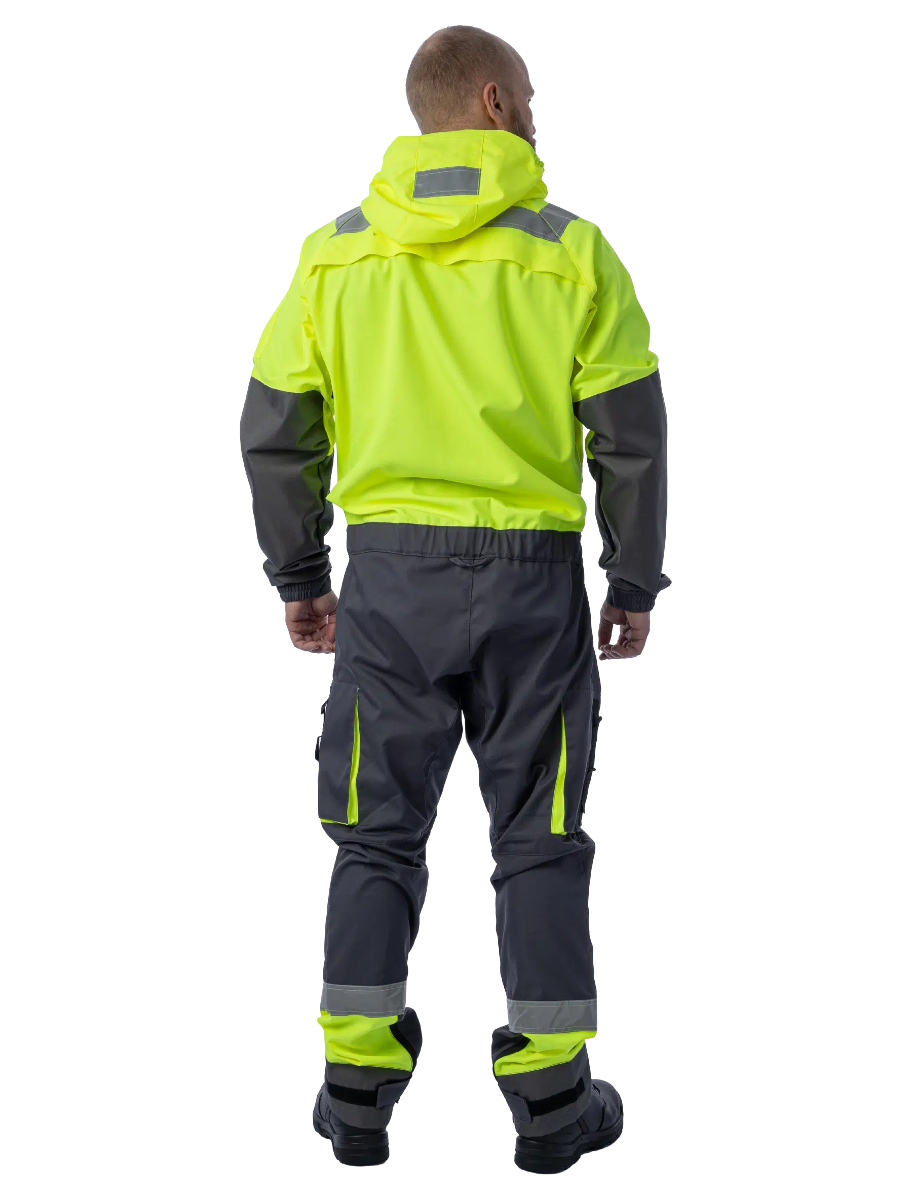 Комбинезон Brodeks KS 503, желтый/серый