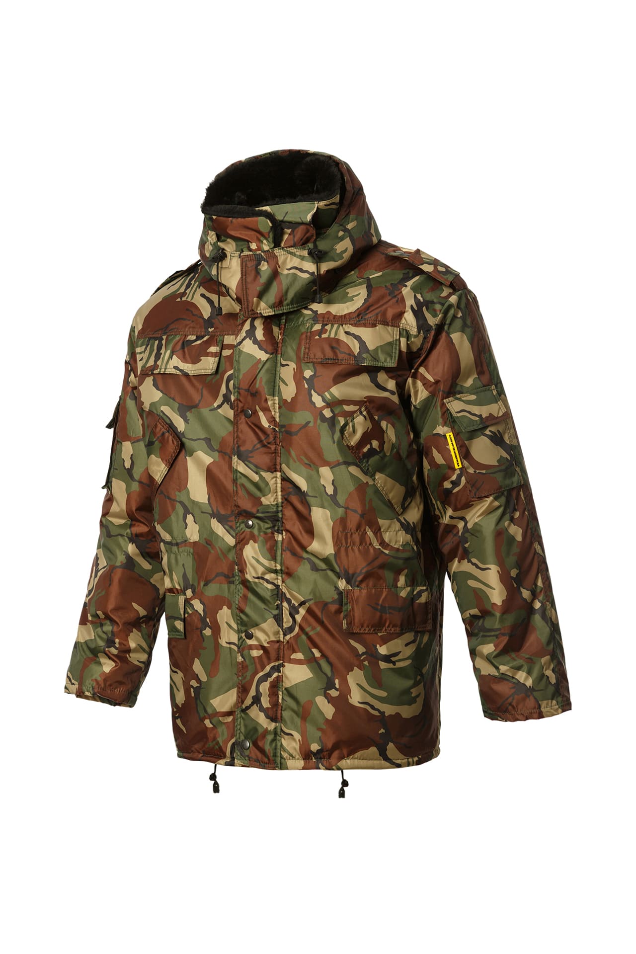 Костюм непромокаемый утепленный зеленый камуфляжный