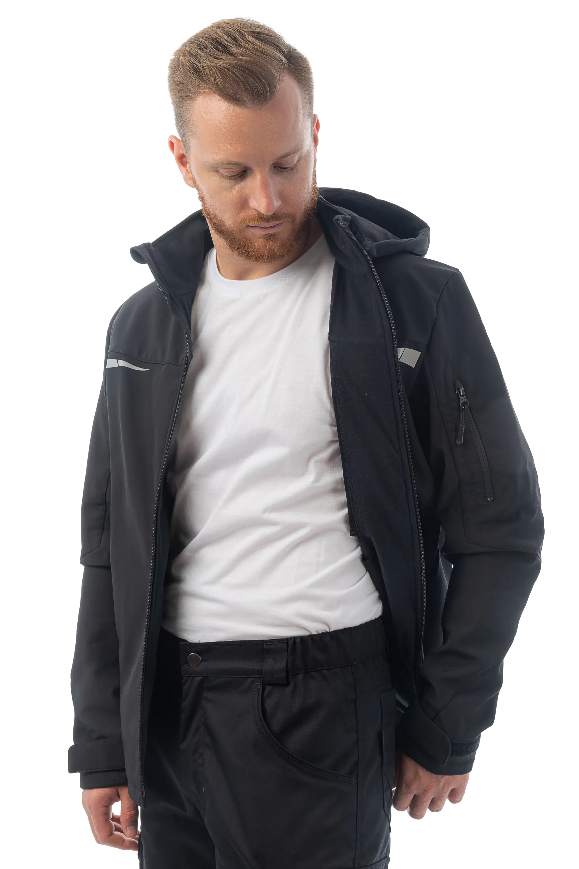 Куртка софтшелл Brodeks KS207, черный