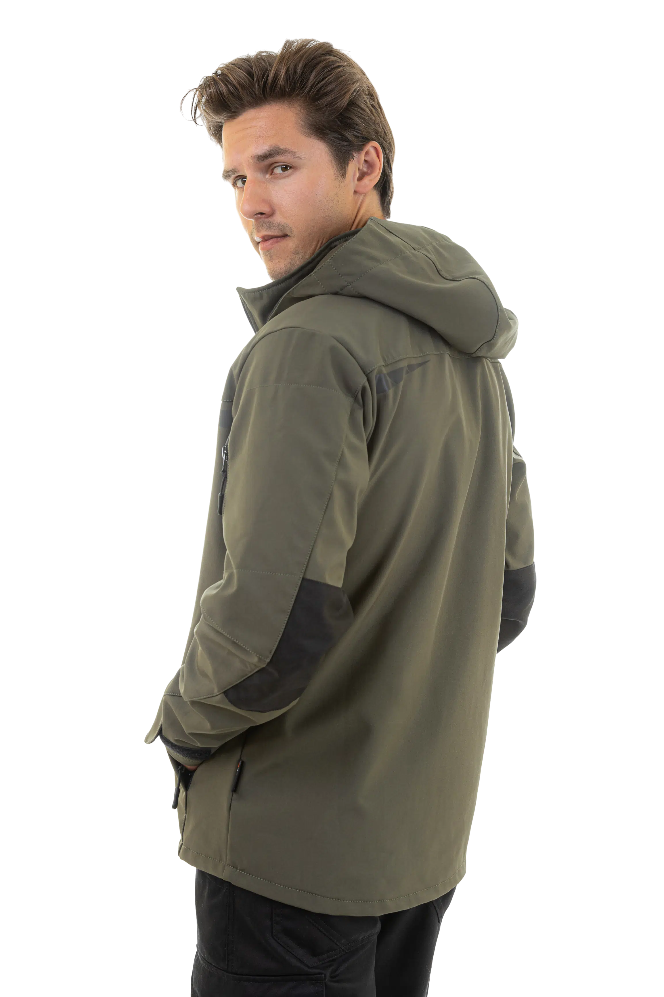 Куртка софтшелл Brodeks KS207, хаки