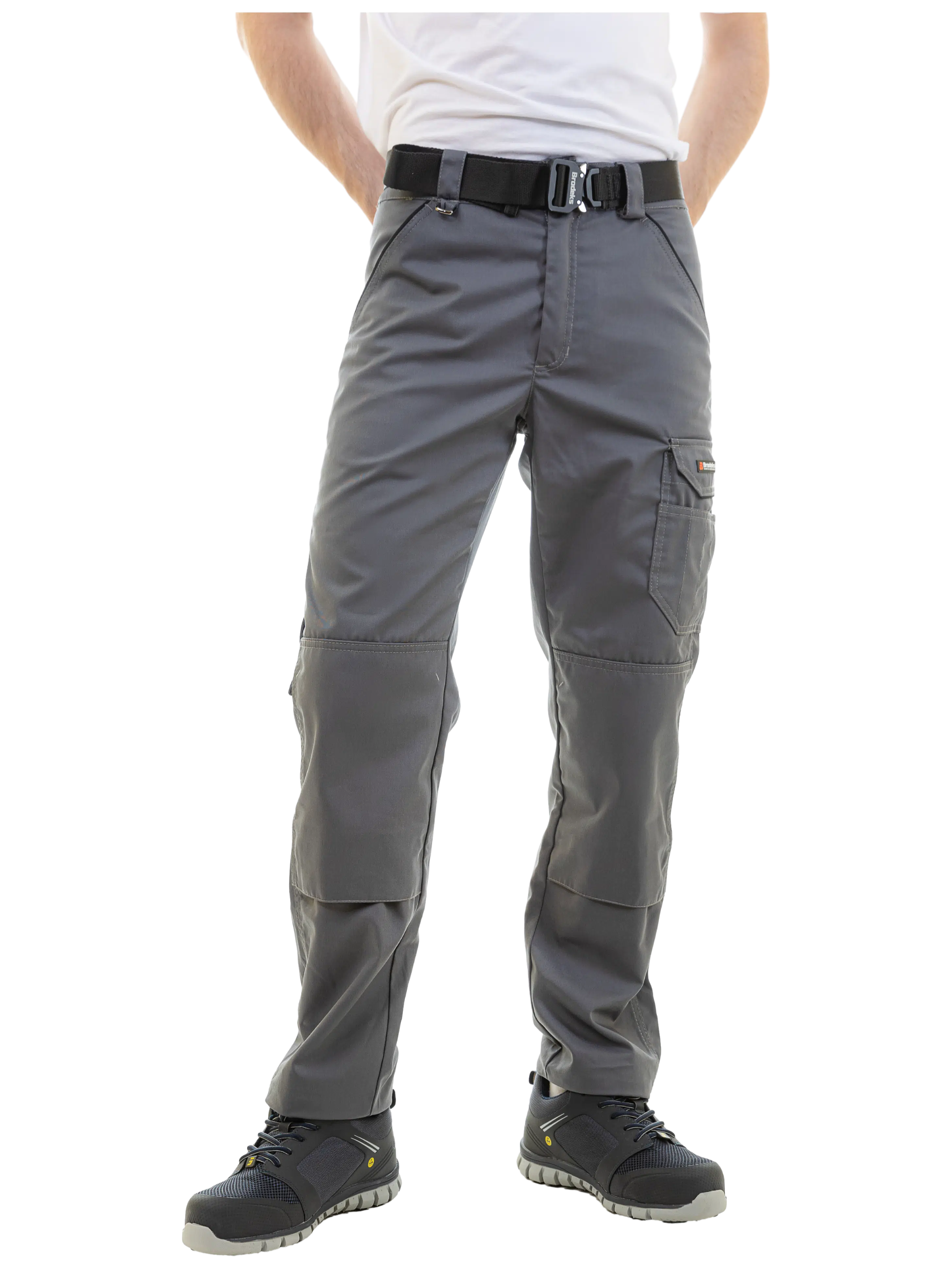 Ремень Brodeks KM102+ stretch, черный 117см