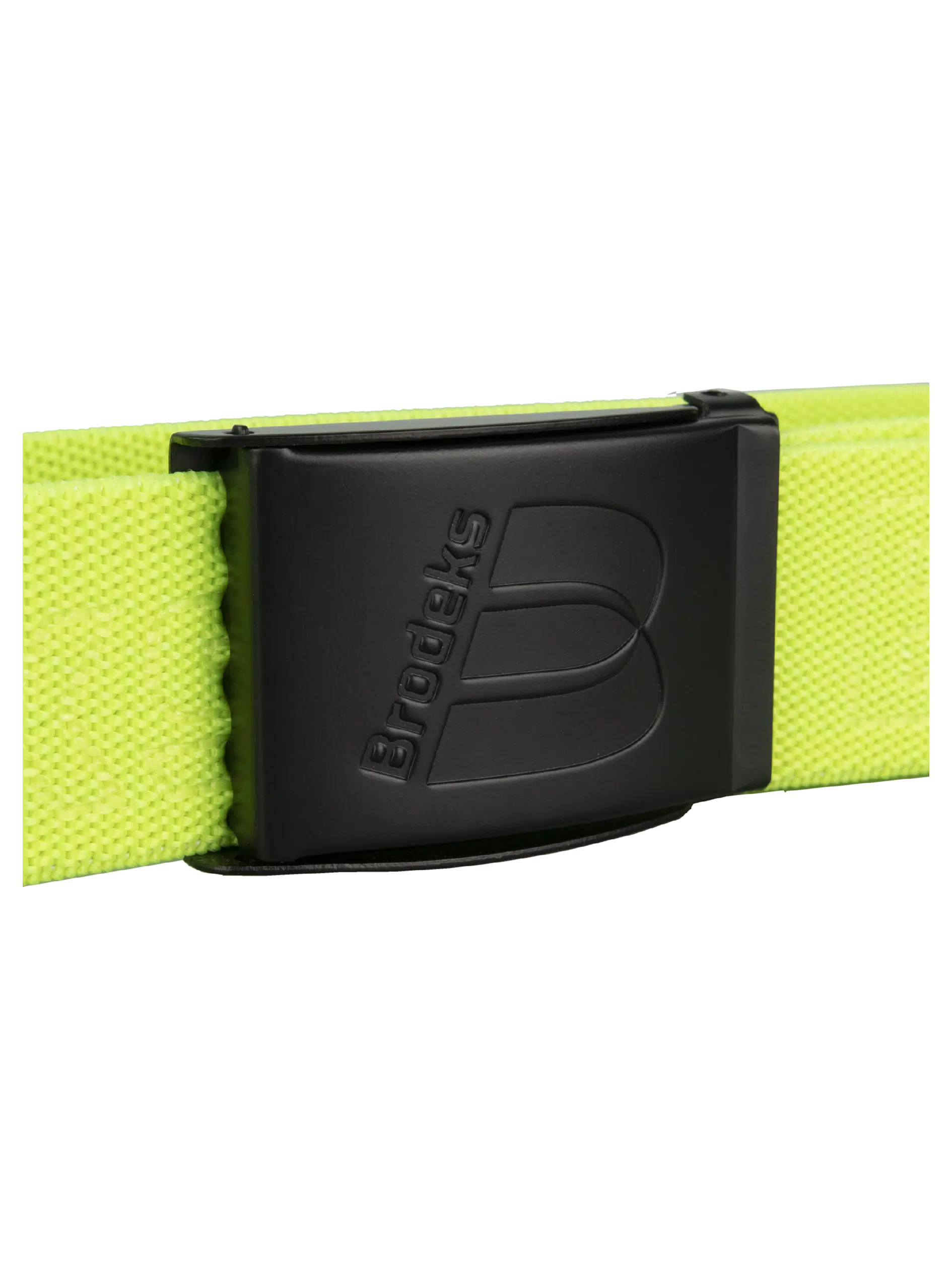 Ремень Brodeks KM127+ стрейч, желтый