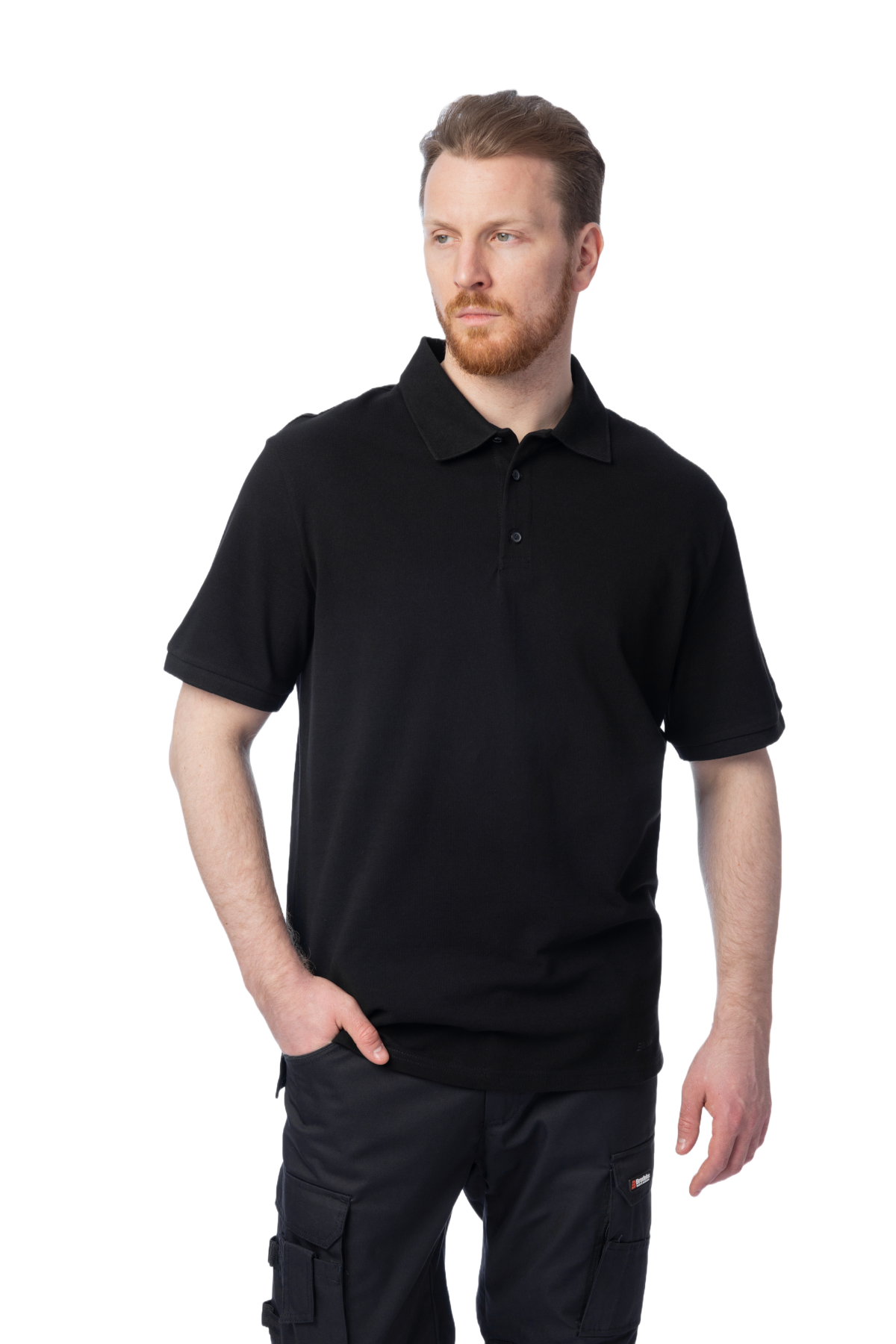 Рубашка поло Brodeks KS721, черный