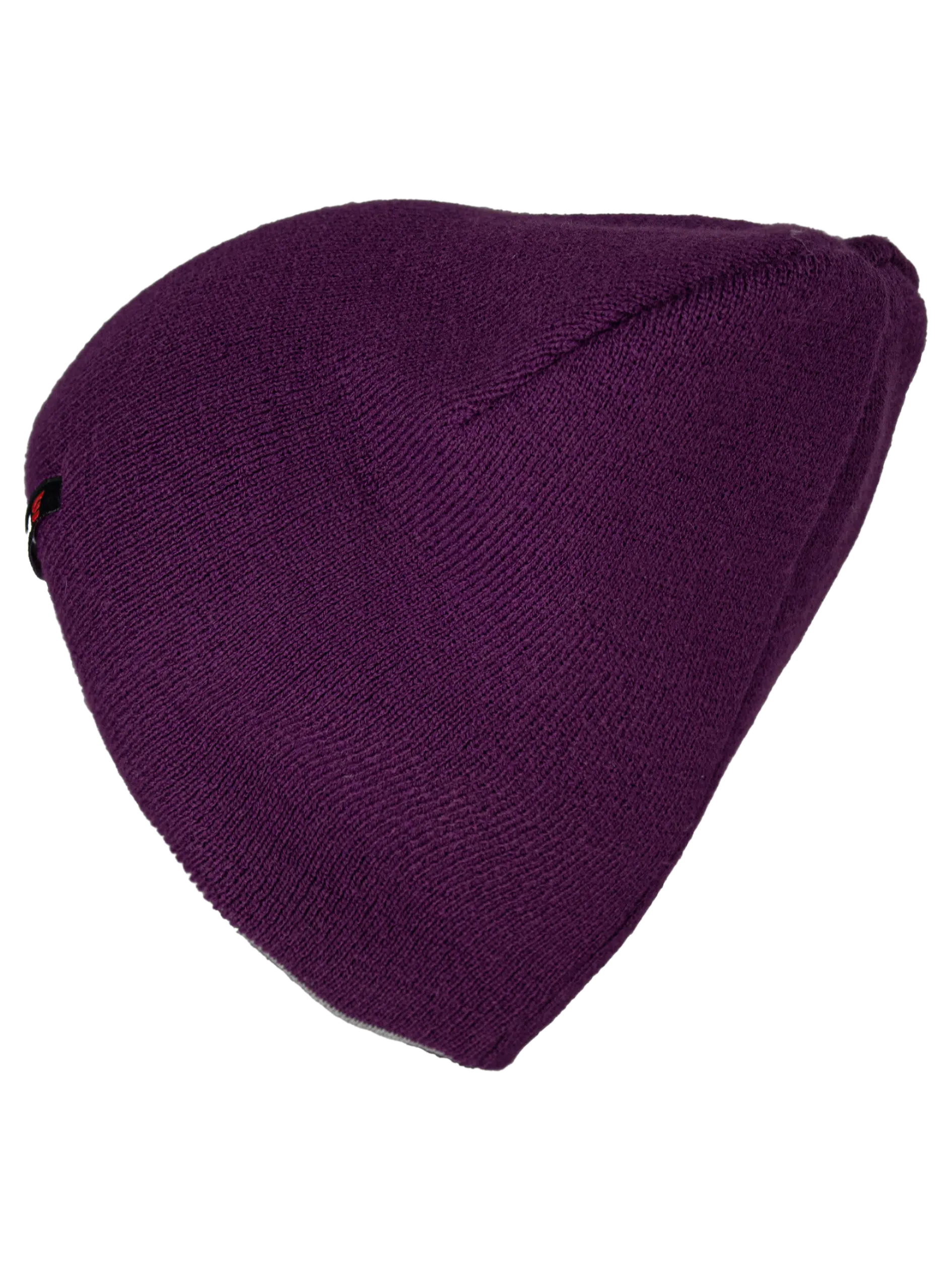 Шапка Brodeks Light Bicolor фиолетовый/серый