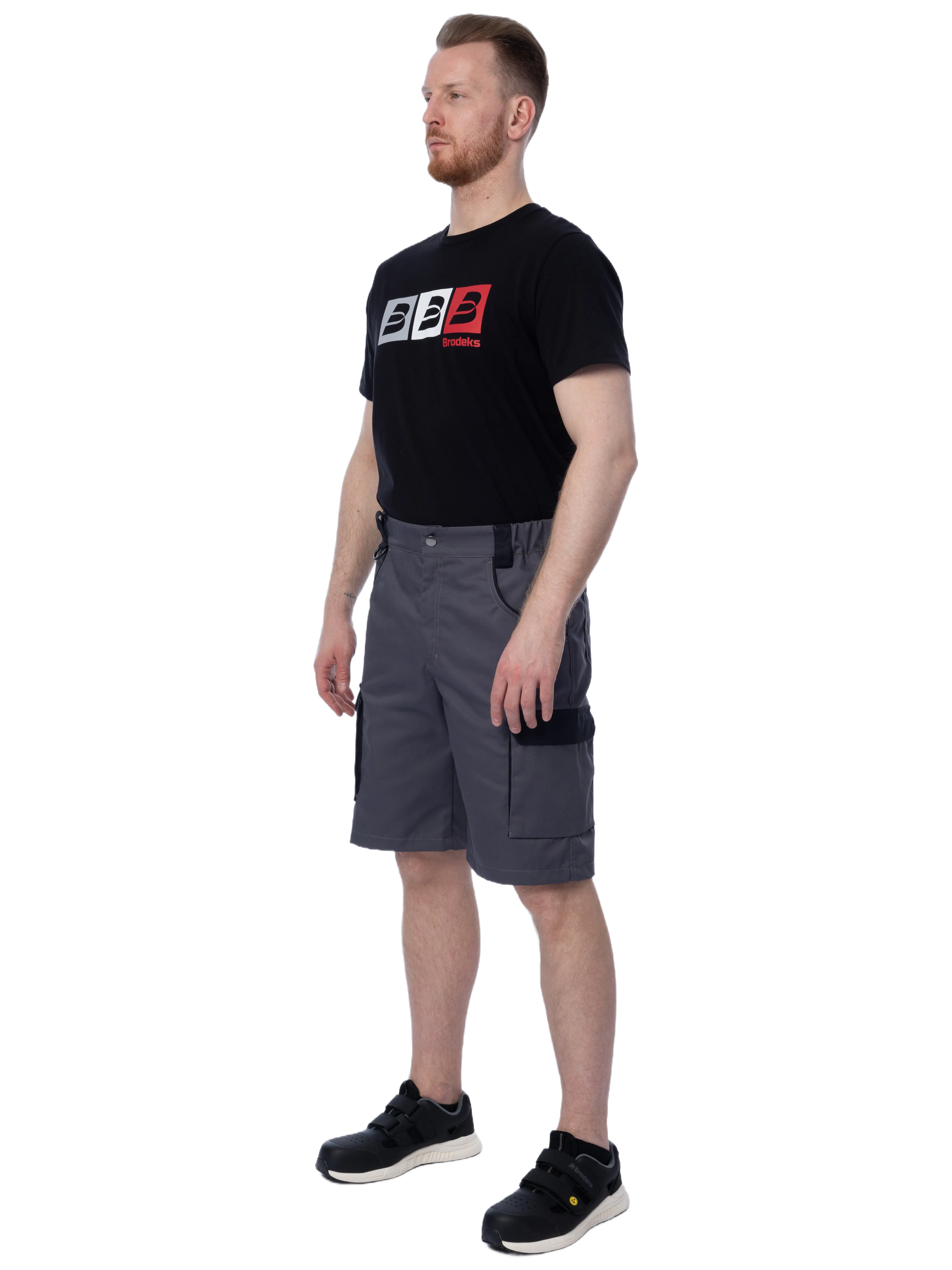 Шорты рабочие Brodeks KS314, серый