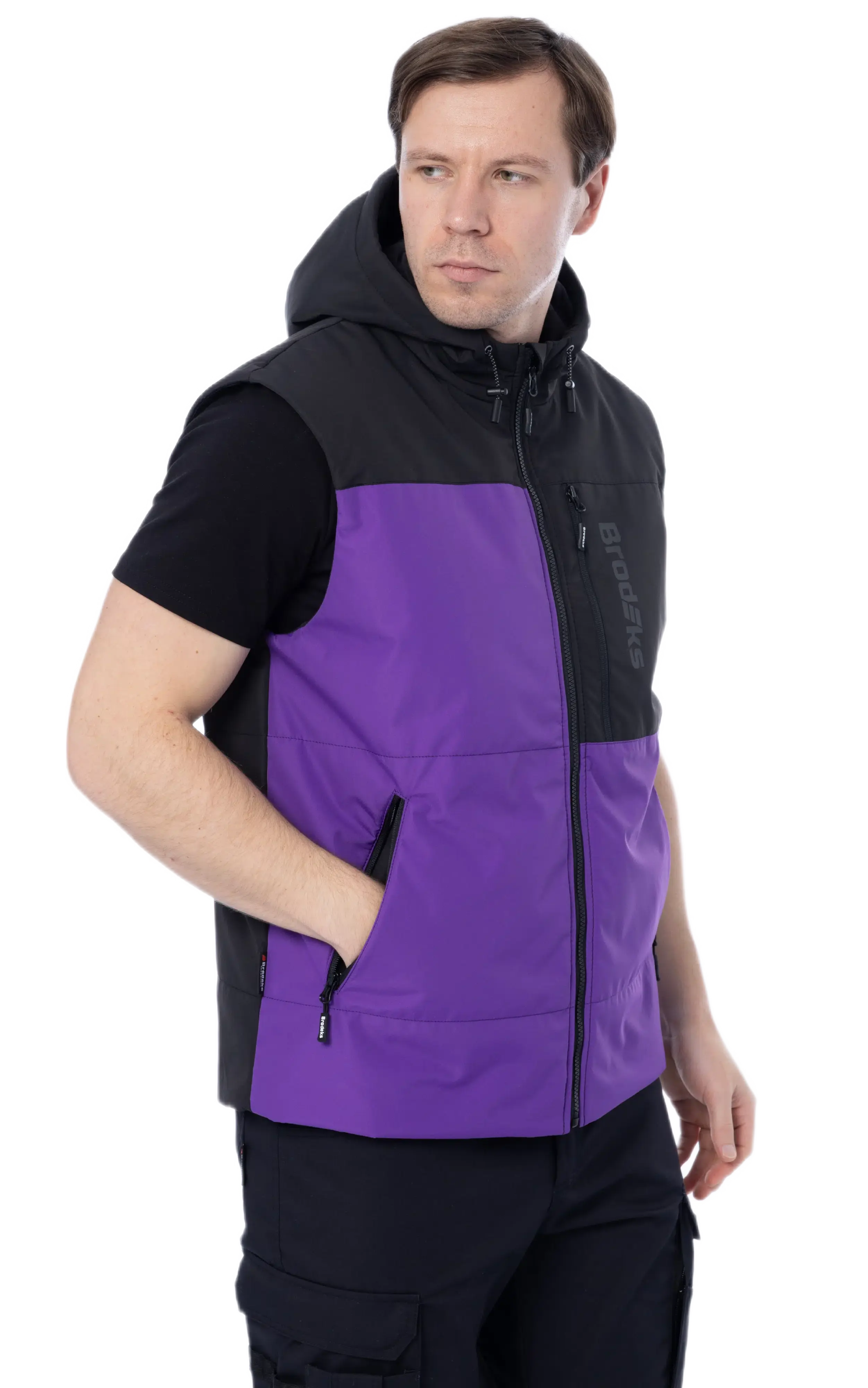 Утепленный жилет Brodeks Urban KW133