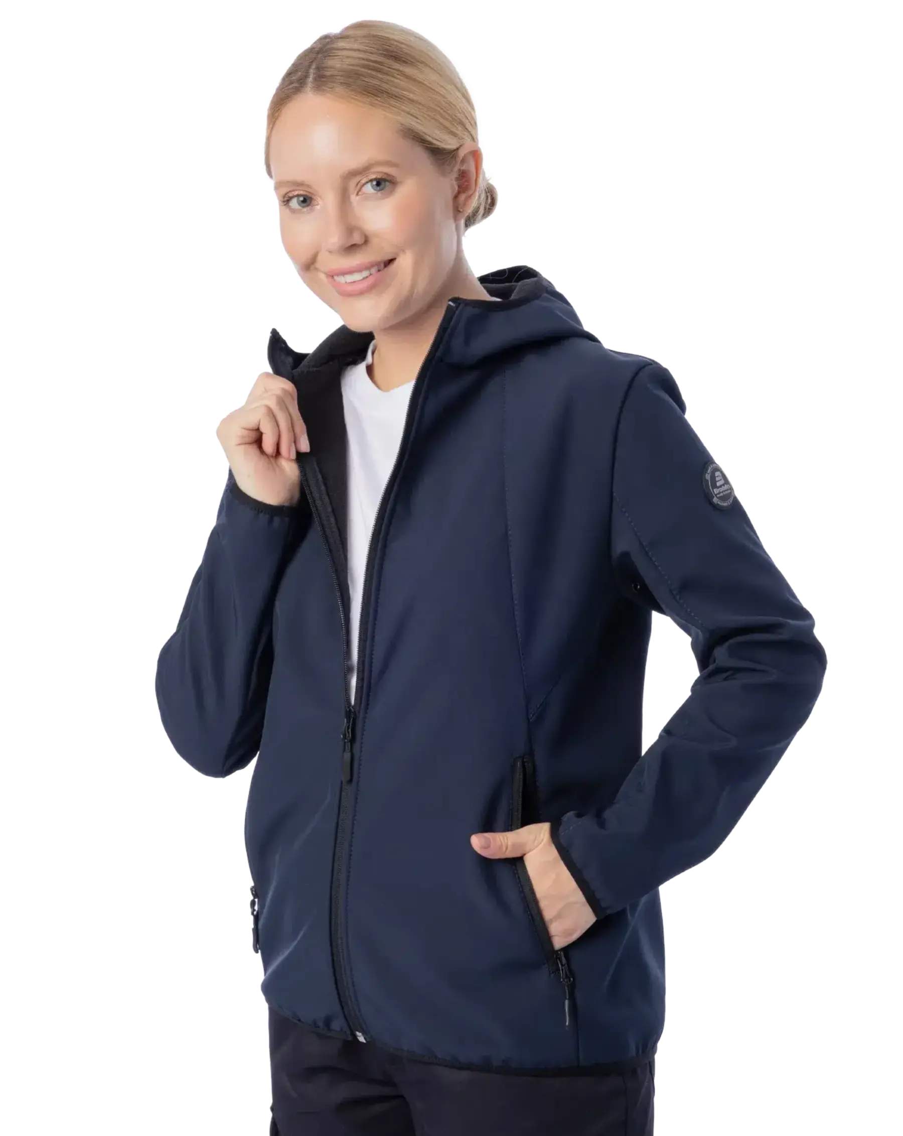 Женская куртка софтшелл Brodeks KS248, синий