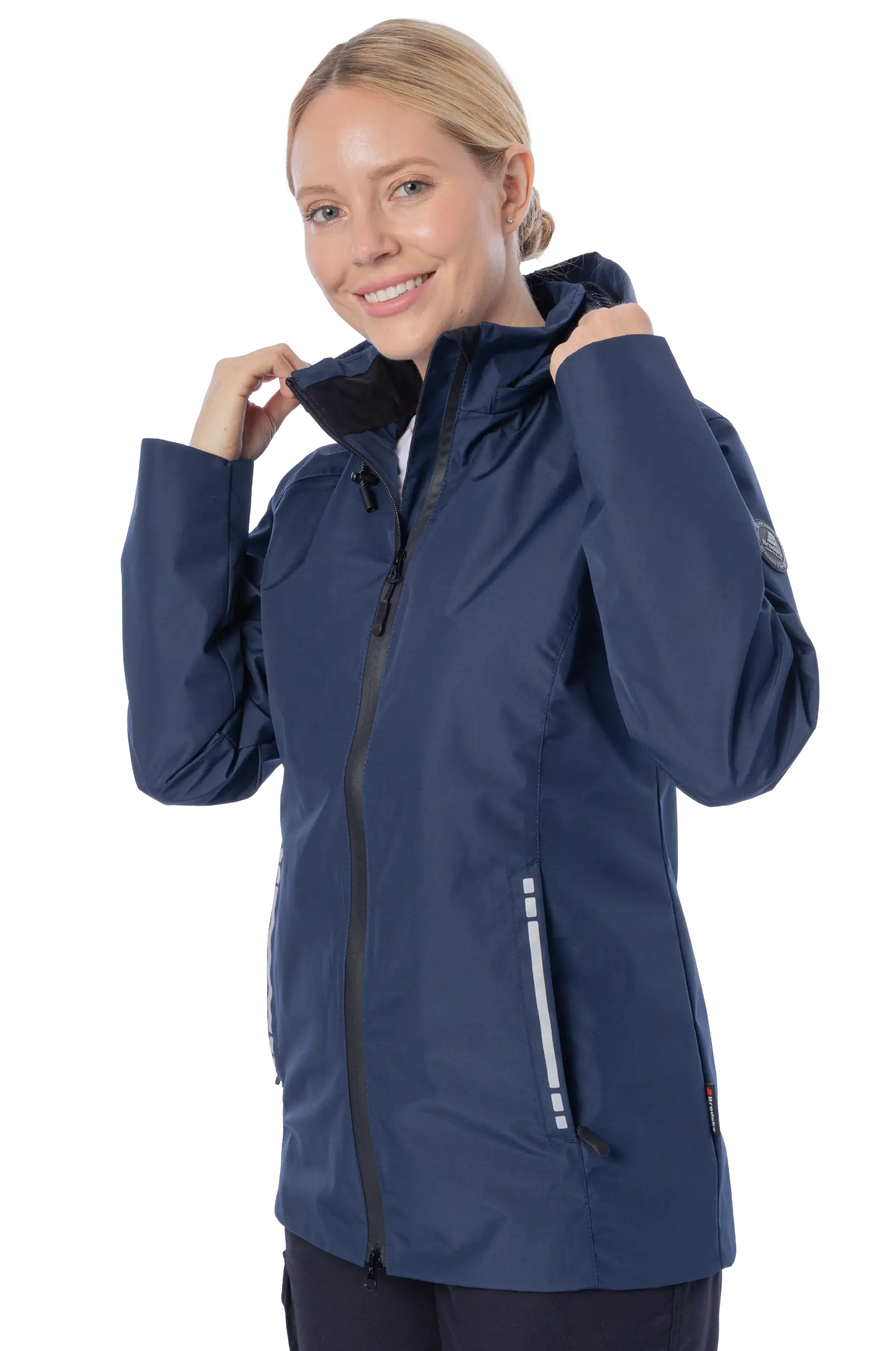 Женская летняя куртка-парка Brodeks KS 238,синий