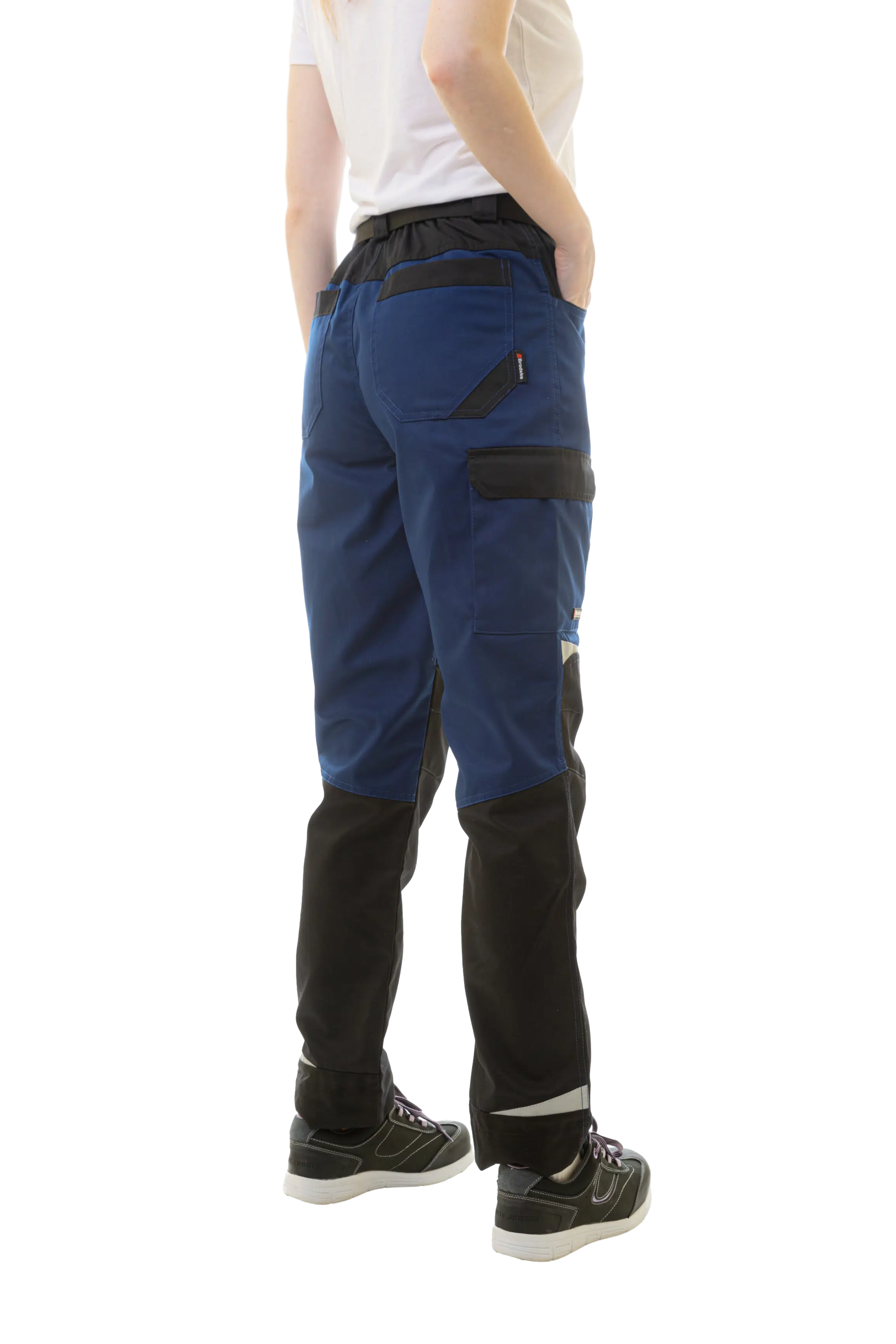 Женские рабочие брюки Brodeks KS328, синий/черный