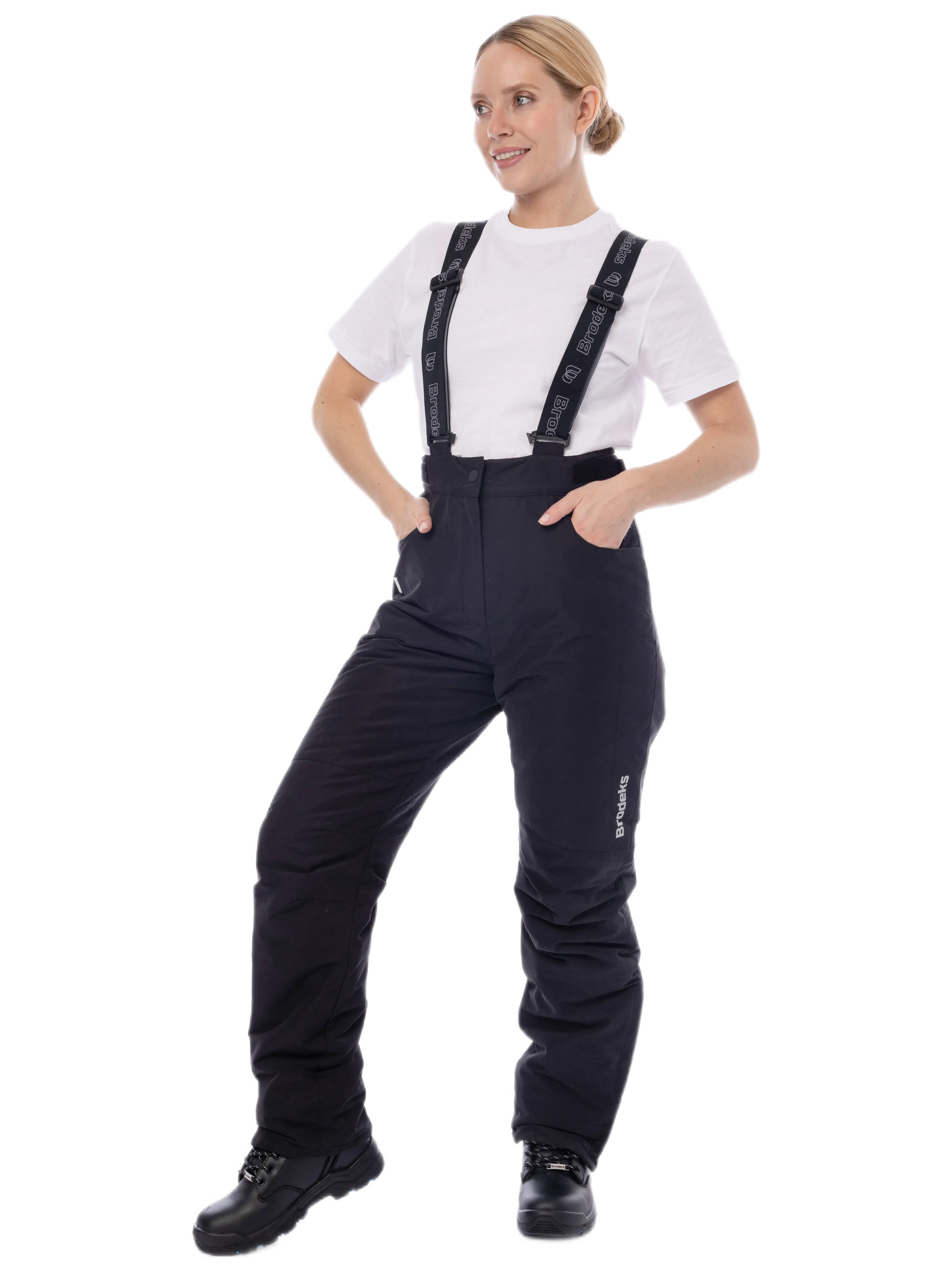 Зимние женские брюки Brodeks KW 358, черный