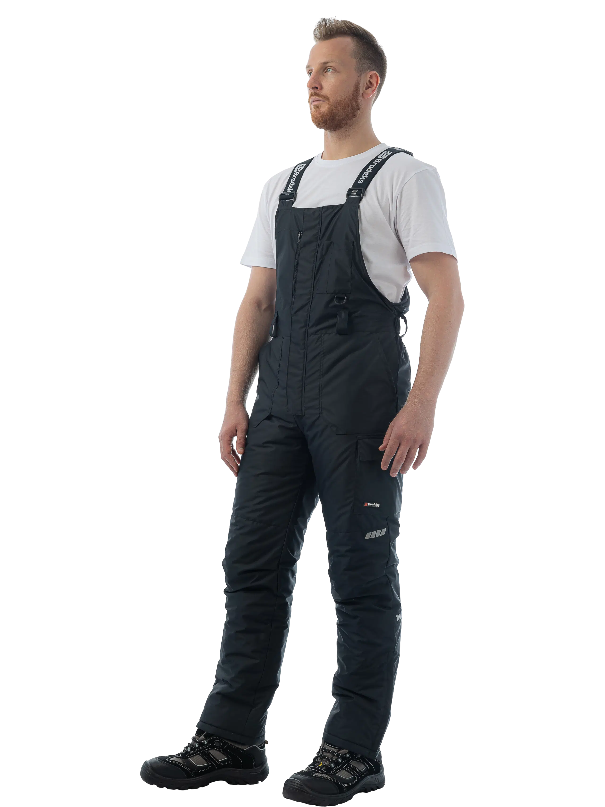 Зимний полукомбинезон Brodeks KW413 , черный