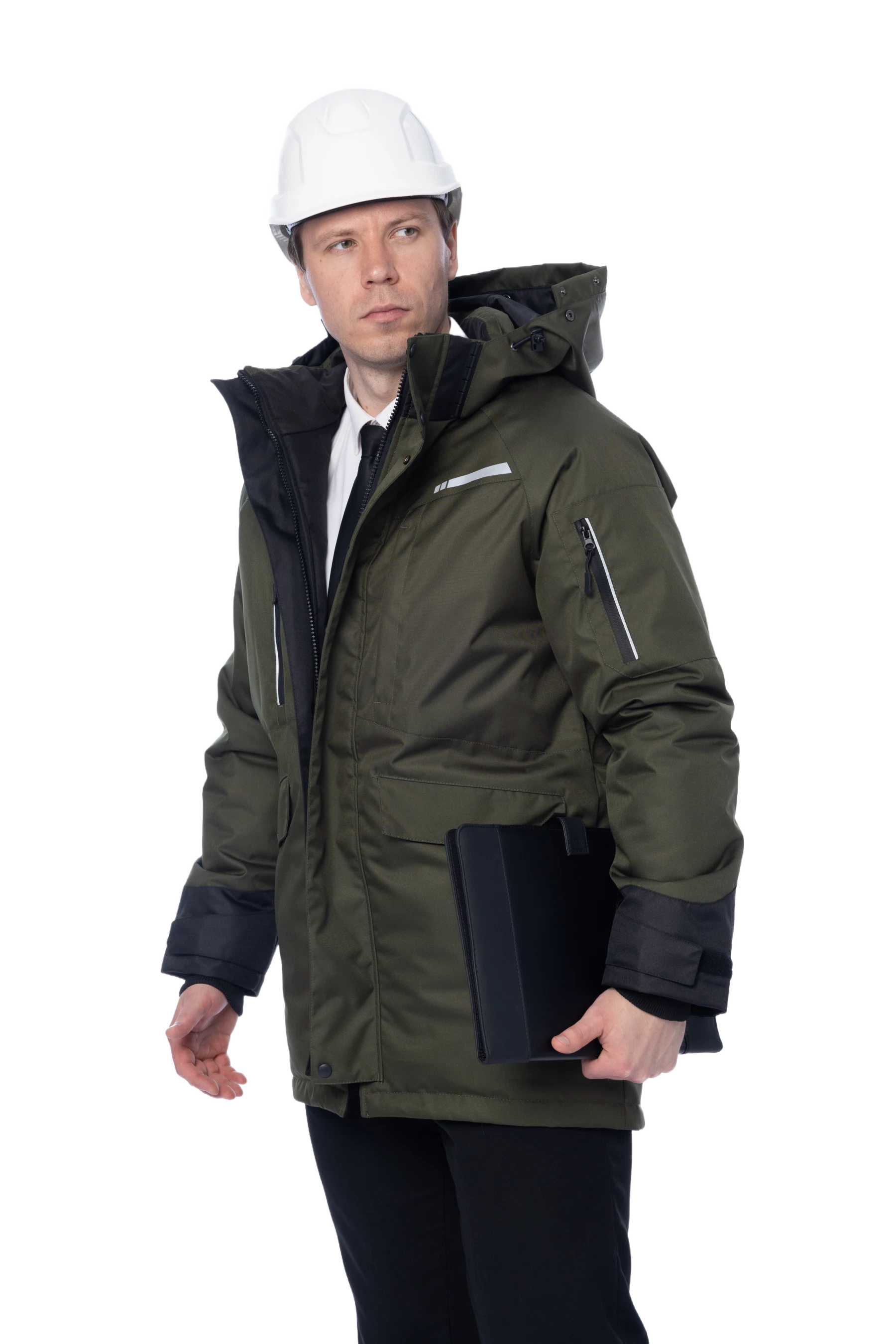 Зимняя куртка-парка Brodeks KW215 , хаки